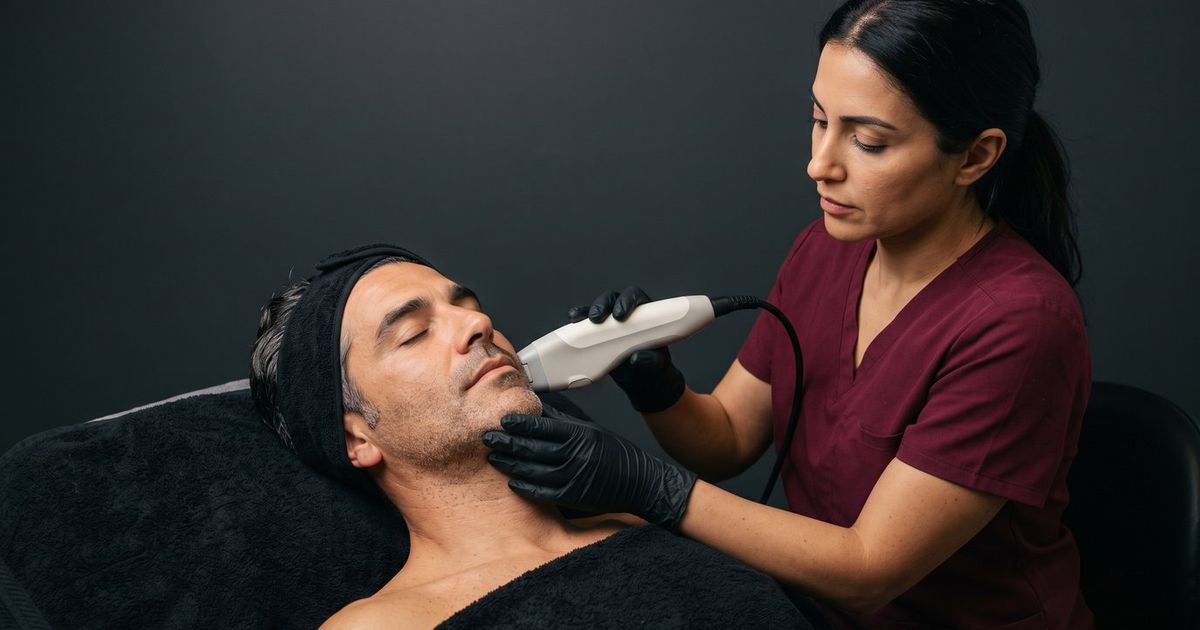 Lifting facial sin cirugía en hombres: qué es y qué esperar
